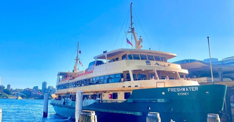 Sydney Boat in a Port